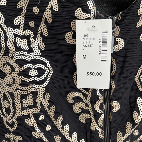 RW&CO sequin peplum top - Picture 3 of 3